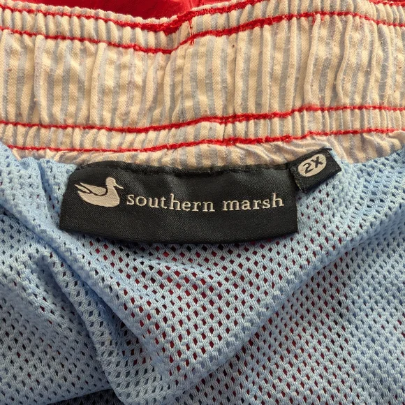 Southern Marsh Men's XXL Dockside Swim Trunks - Picture 7 of 9